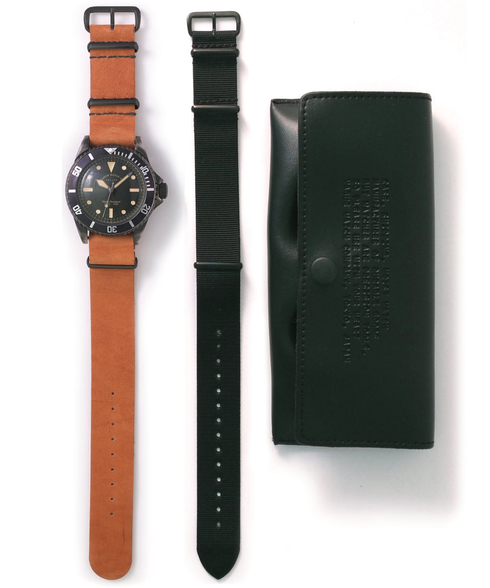 BLK SUB with GUIDI – VAGUE WATCH CO.
