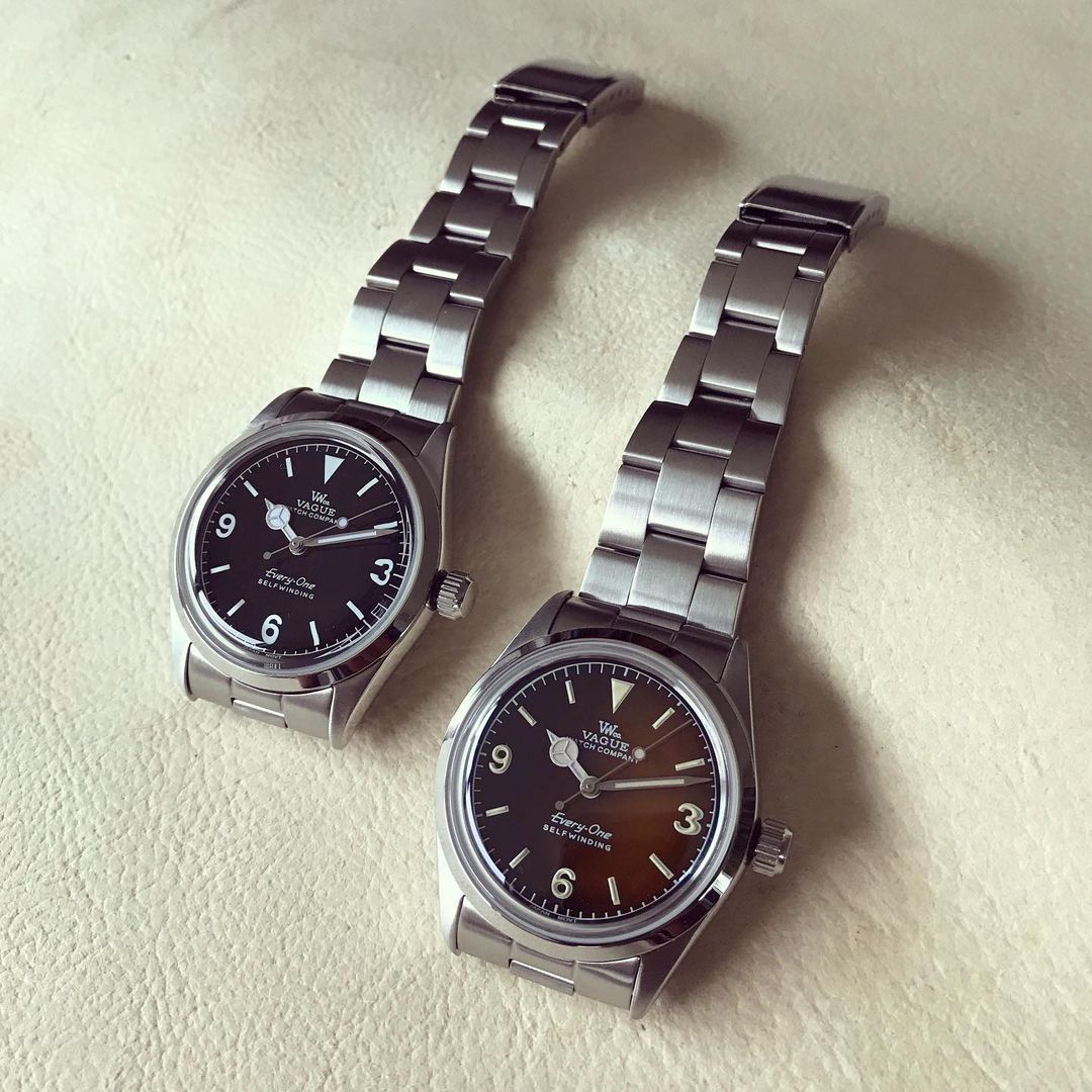 (Mr.)【美品】VAGUE WATCH CO. Every One 時計 VAGUE WATCH Co. Every-One, Black – Keylime Tokyo