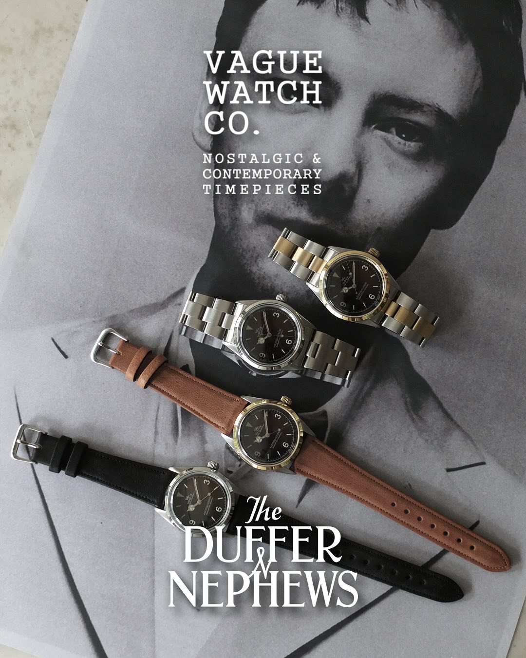 ま*と様 vague watch .co gs/tp 風 GS/TP 腕時計 クオーツ腕時計 メンズ腕時計 日本製 メイドイン