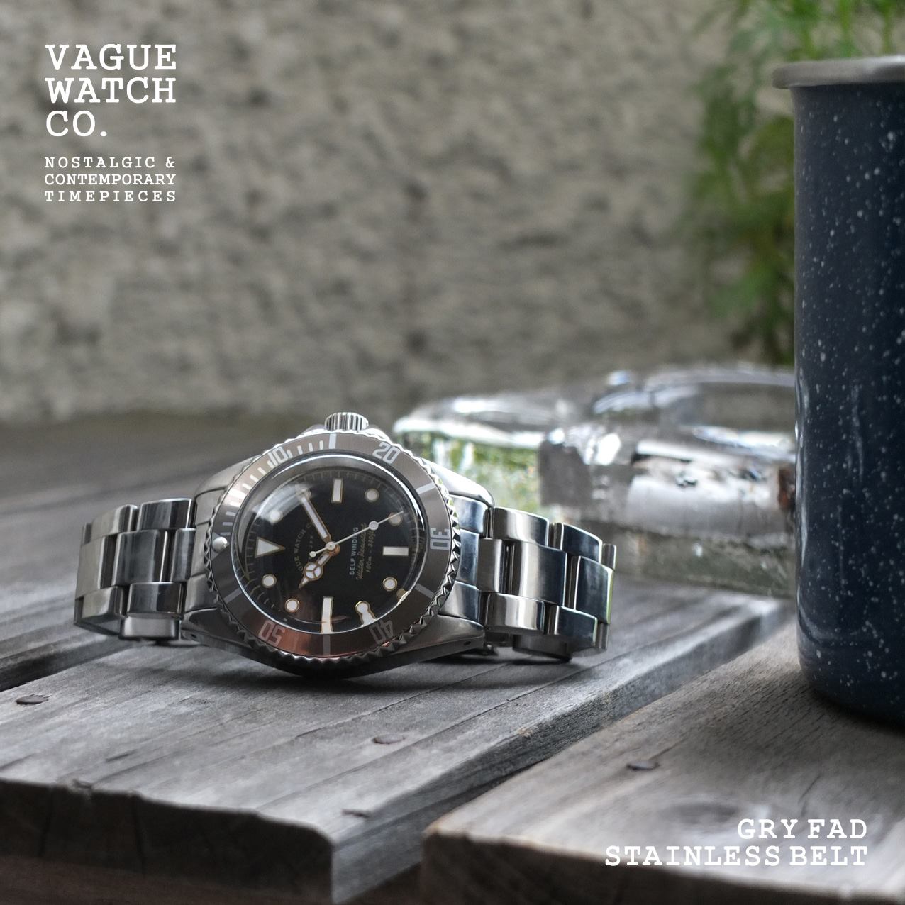 15,180円VAGUE WATCH Co.・GRY FAD